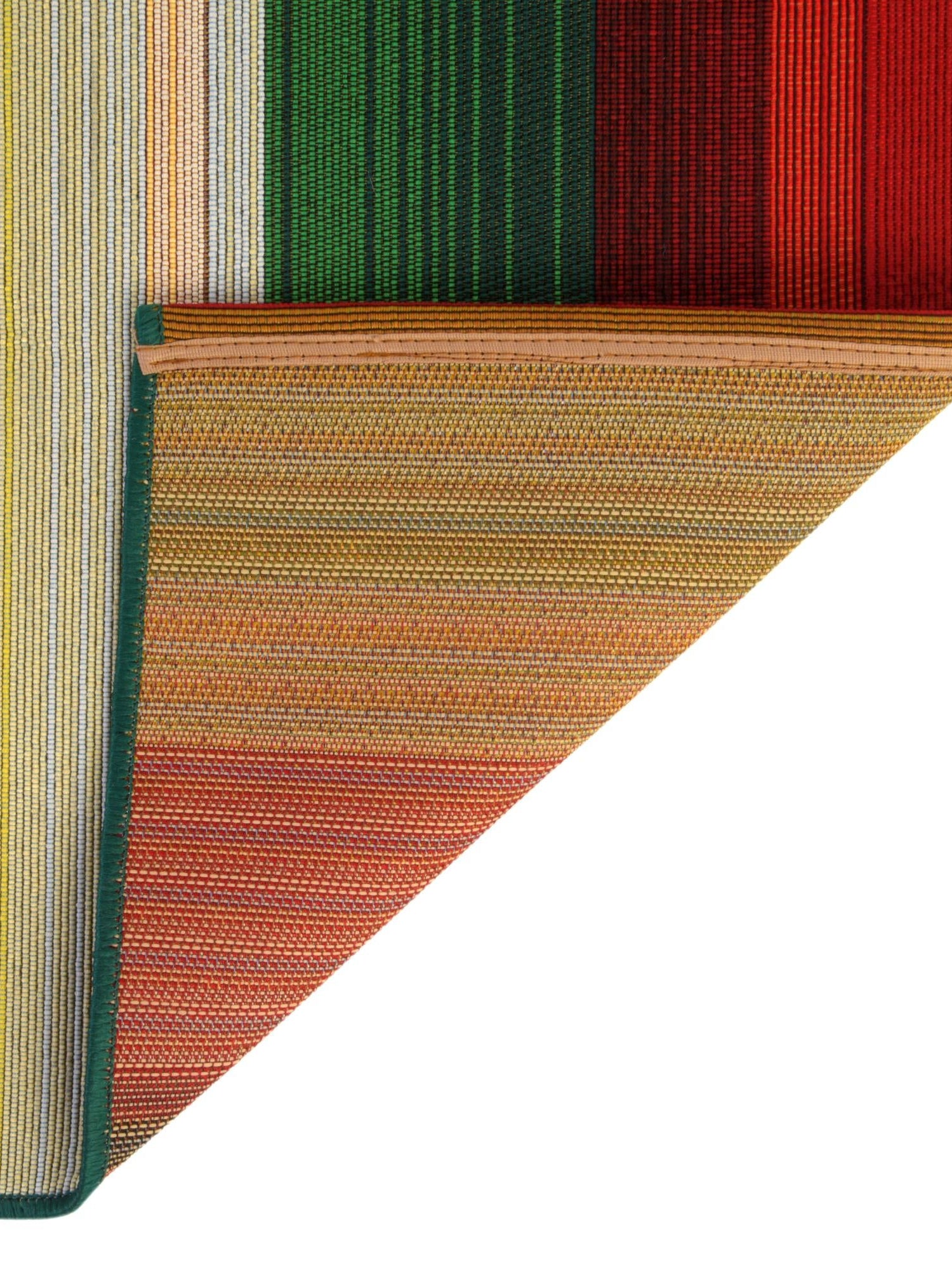 Multicolor 2' x 3' Outdoor Modern Rectangle Area Rug Weather Resistant for Patio, Deck, Terrace, Balcony, Porch