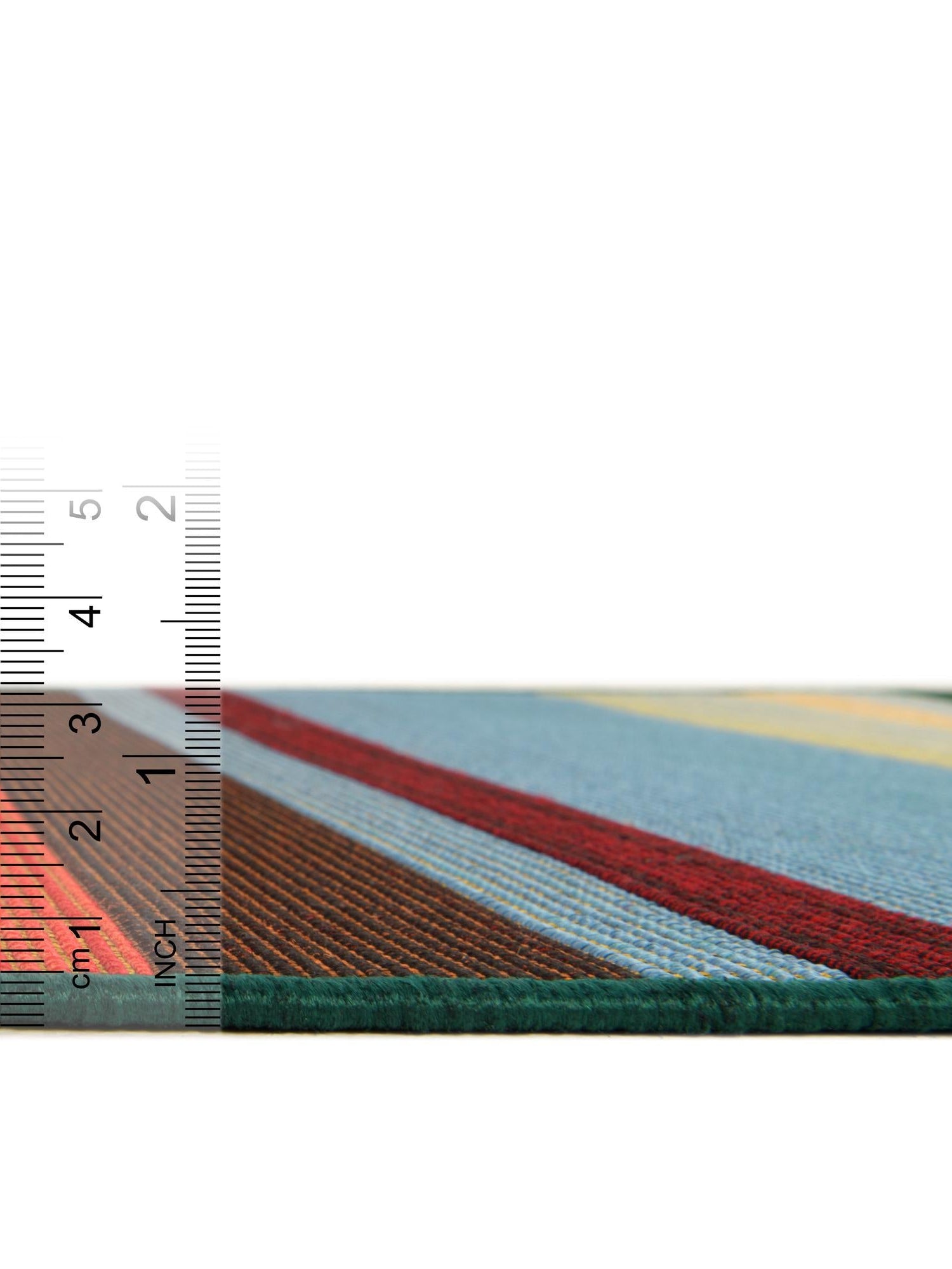 Multicolor 7' 1 x 7' 1 Outdoor Modern Round Area Rug Weather Resistant for Patio, Deck, Terrace, Balcony, Porch 100% Polypropylene Modern Outside Carpet for Sale at Rug Engine
