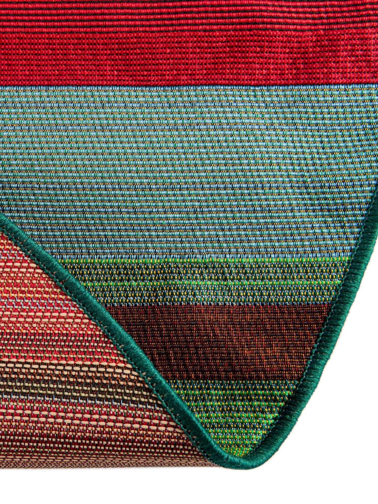 Multicolor 7' 1 x 7' 1 Outdoor Modern Round Area Rug Weather Resistant for Patio, Deck, Terrace, Balcony, Porch 100% Polypropylene Modern Outside Carpet for Sale at Rug Engine