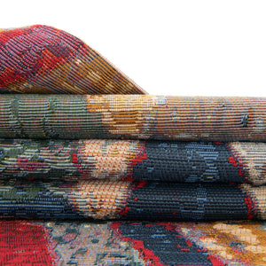 Multicolor 2' 7 x 5' 3 Outdoor Modern Runner Area Rug Weather Resistant for Patio, Deck, Terrace, Balcony, Porch 100% Polypropylene Modern Outside Carpet for Sale at Rug Engine
