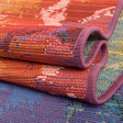 Multicolor 2' 7 x 5' 3 Outdoor Modern Runner Area Rug Weather Resistant for Patio, Deck, Terrace, Balcony, Porch 100% Polypropylene Modern Outside Carpet for Sale at Rug Engine
