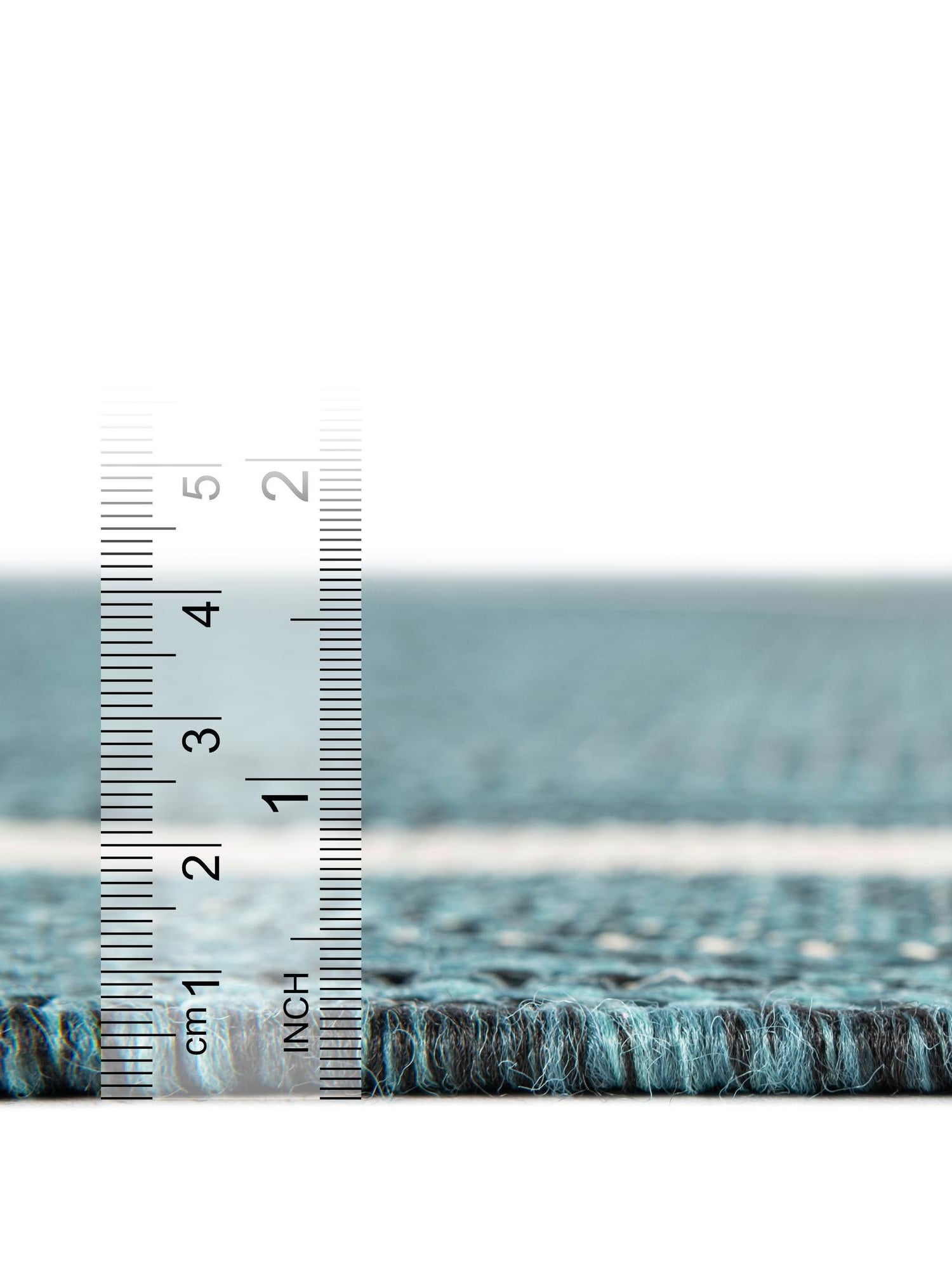 Teal 3' 1 x 5' 3 Outdoor Border Oval Area Rug Weather Resistant for Patio, Deck, Terrace, Balcony, Porch 100% Polypropylene Classic Bordered Carpet for Sale at Rug Engine