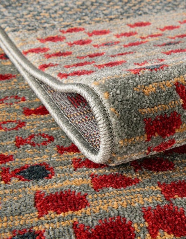 Blue 7' 1 x 7' 1 Fars Octagon Area Rug 100% Polypropylene Unique Traditional Carpet for Classical Living, Dining Room & Office Spaces for Sale at Rug Engine