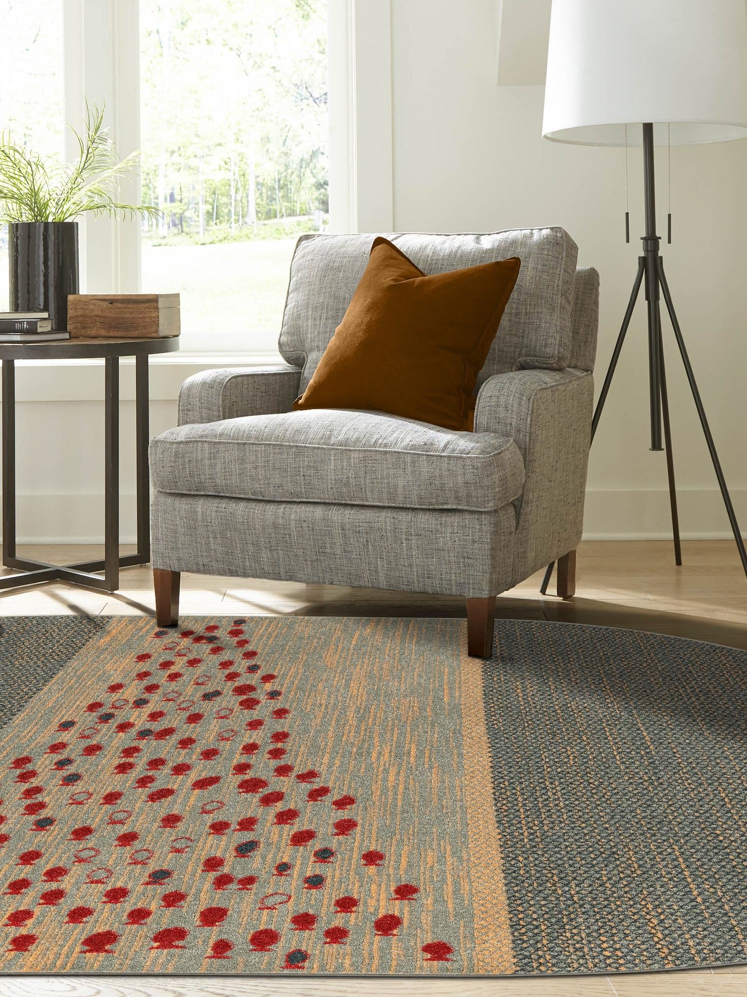 Blue 5' 1 x 8' Fars Oval Area Rug 100% Polypropylene Unique Traditional Carpet for Classical Living, Dining Room & Office Spaces for Sale at Rug Engine