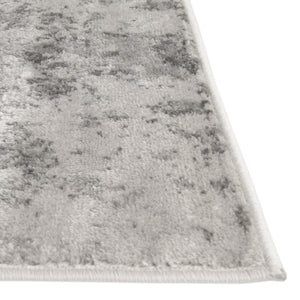 Light Gray 7' 10 x 7' 10 Metro Square Area Rug 100% Polypropylene Abstract Modern Easy Clean Carpet for Living Room, Dining, Bedrooms for Sale at Rug Engine