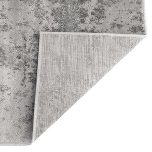 Light Gray 7' 10 x 7' 10 Metro Square Area Rug 100% Polypropylene Abstract Modern Easy Clean Carpet for Living Room, Dining, Bedrooms for Sale at Rug Engine