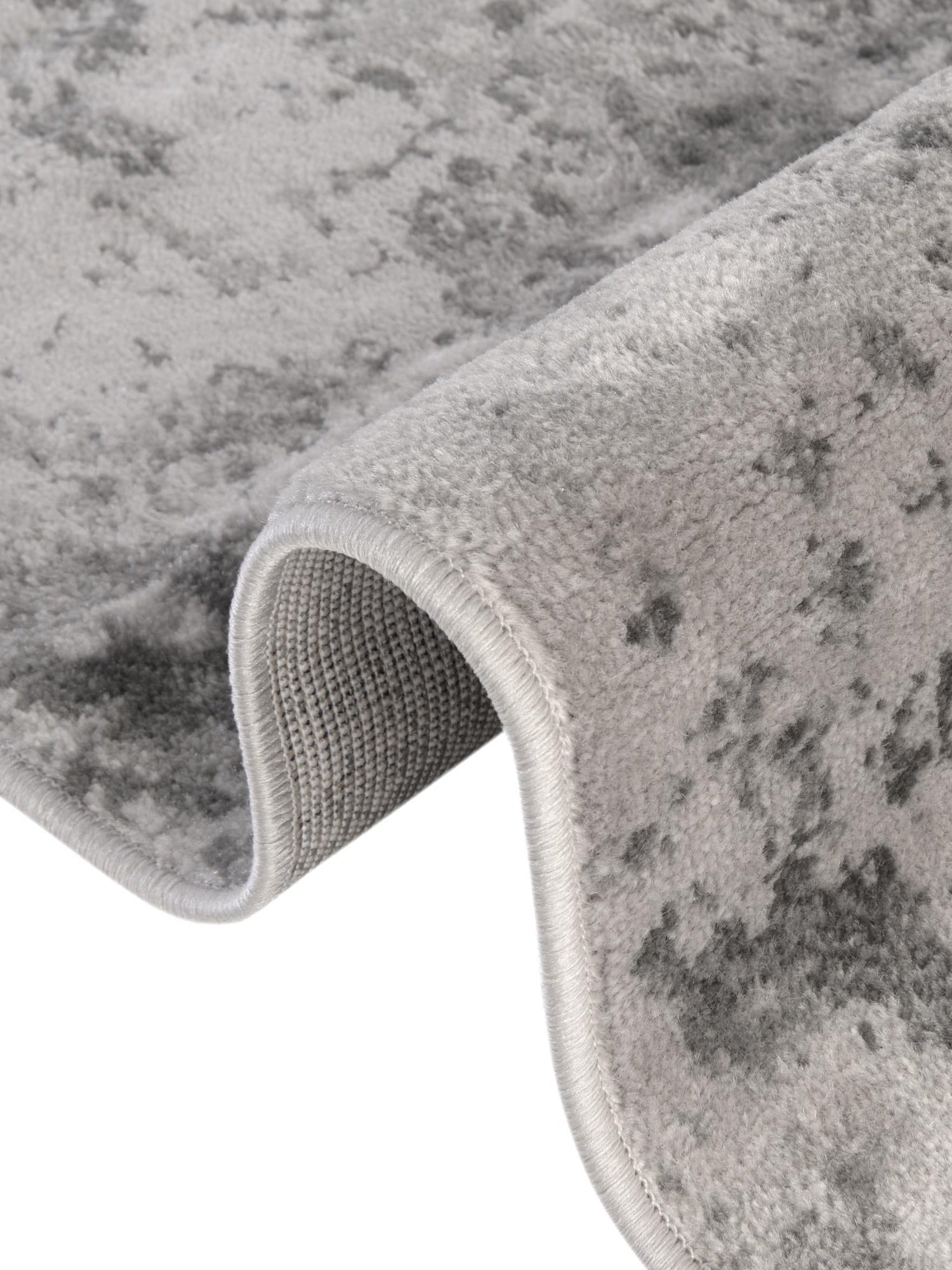 Light Gray 4' x 6' Metro Oval Area Rug 100% Polypropylene Abstract Modern Easy Clean Carpet for Living Room, Dining, Bedrooms for Sale at Rug Engine