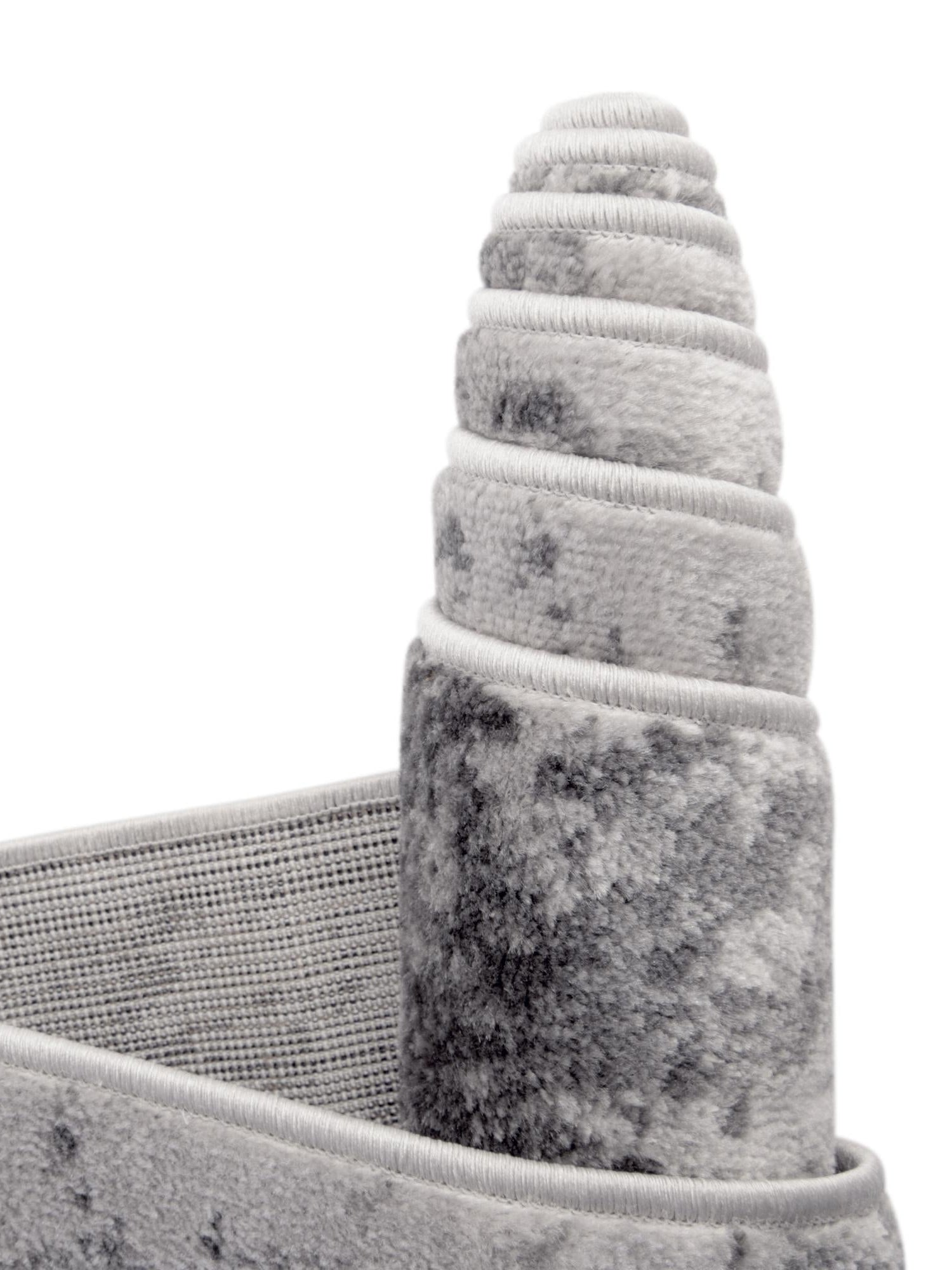 Light Gray 4' x 6' Metro Oval Area Rug 100% Polypropylene Abstract Modern Easy Clean Carpet for Living Room, Dining, Bedrooms for Sale at Rug Engine