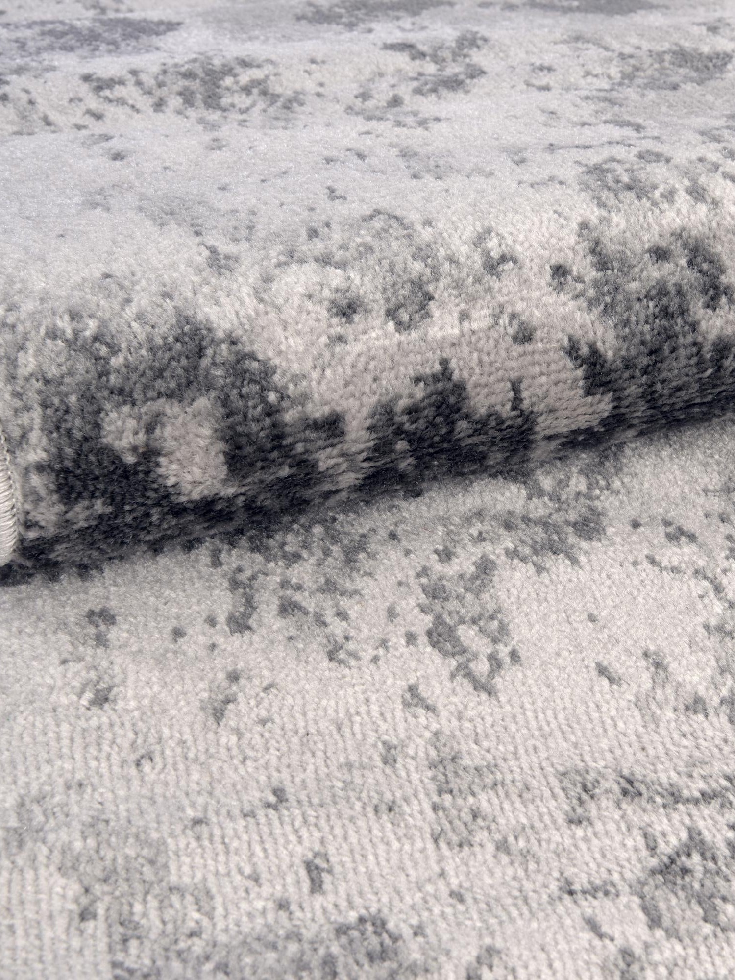 Light Gray 7' 11 x 7' 11 Metro Octagon Area Rug 100% Polypropylene Abstract Modern Easy Clean Carpet for Living Room, Dining, Bedrooms for Sale at Rug Engine