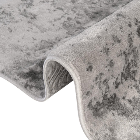 Light Gray 7' 11 x 7' 11 Metro Octagon Area Rug 100% Polypropylene Abstract Modern Easy Clean Carpet for Living Room, Dining, Bedrooms for Sale at Rug Engine