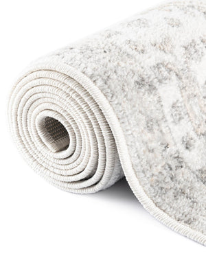Ivory 7' 10 x 7' 10 Aurelia Octagon Area Rug 100% Polypropylene & Jute Backing Living Dining Room Bedroom Office Traditional Carpet for Sale at Rug Engine