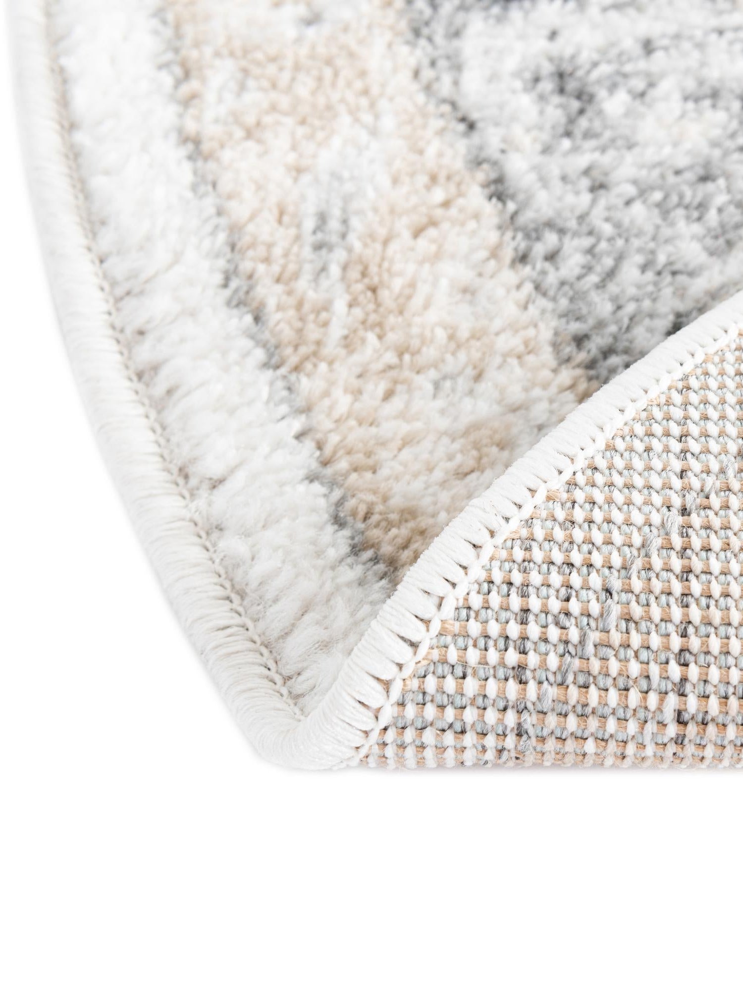 Ivory 4' x 6' Aurelia Oval Area Rug 100% Polypropylene & Jute Backing Living Dining Room Bedroom Office Traditional Carpet for Sale at Rug Engine