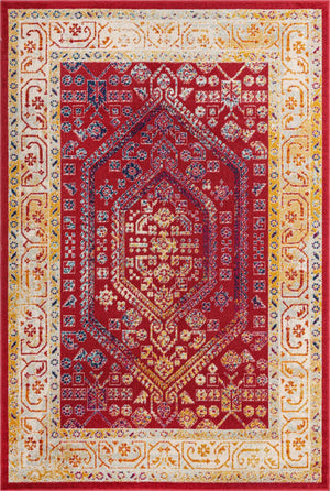 Magenta 6' x 9' Aurelia Rectangle Area Rug 100% Polypropylene & Jute Backing Living Dining Room Bedroom Office Traditional Carpet for Sale at Rug Engine