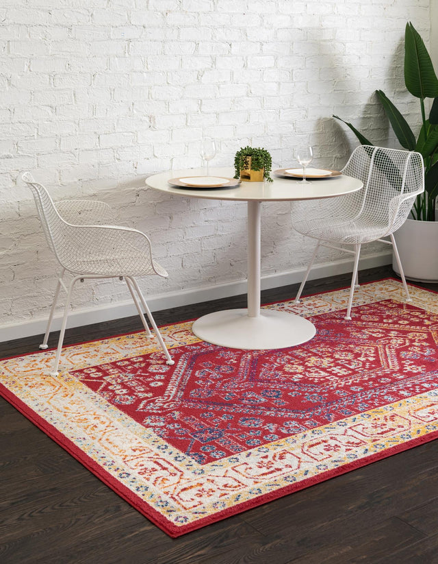 Magenta 10' x 13' Aurelia Rectangle Area Rug 100% Polypropylene & Jute Backing Living Dining Room Bedroom Office Traditional Carpet for Sale at Rug Engine