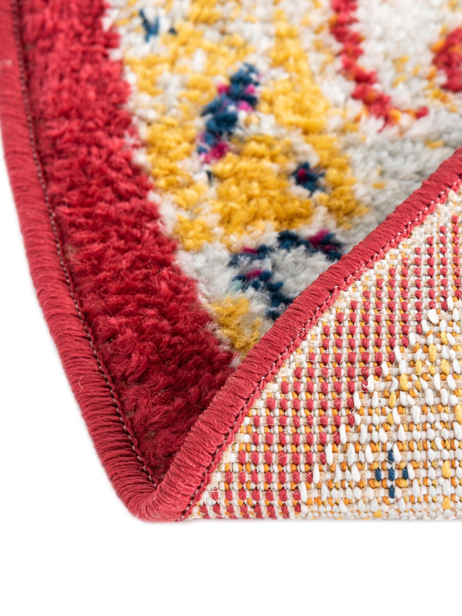 Magenta 7' x 7' Aurelia Round Area Rug 100% Polypropylene & Jute Backing Living Dining Room Bedroom Office Traditional Carpet for Sale at Rug Engine