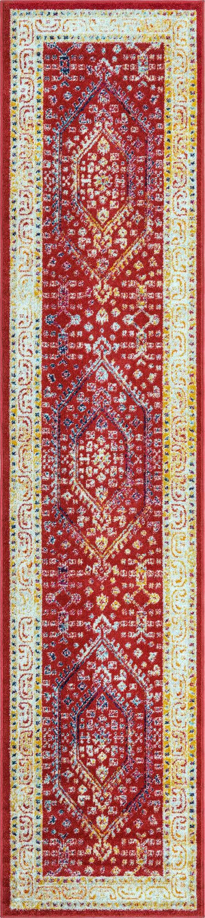 Magenta 2' 7 x 12' Aurelia Runner Area Rug 100% Polypropylene & Jute Backing Living Dining Room Bedroom Office Traditional Carpet for Sale at Rug Engine