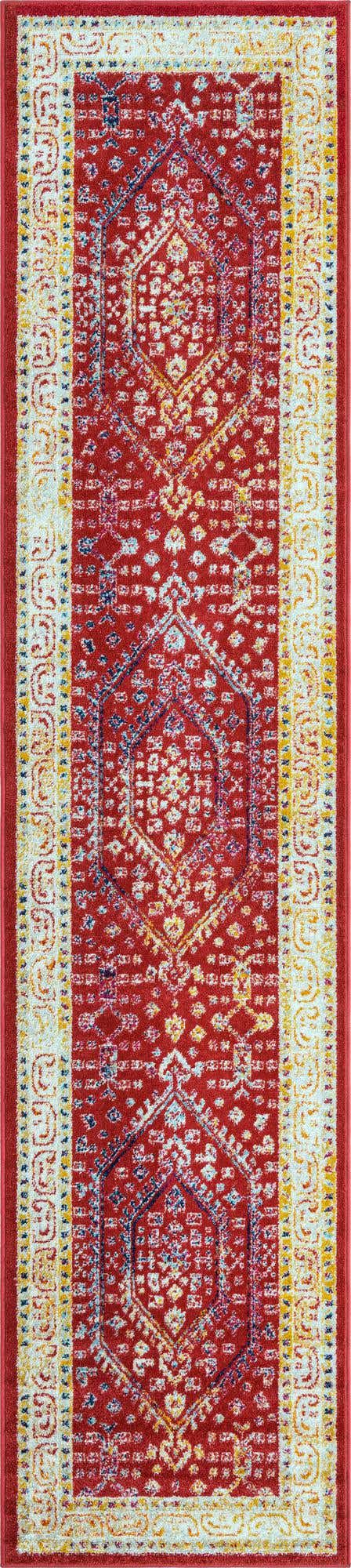 Magenta 2' 7 x 12' Aurelia Runner Area Rug 100% Polypropylene & Jute Backing Living Dining Room Bedroom Office Traditional Carpet for Sale at Rug Engine