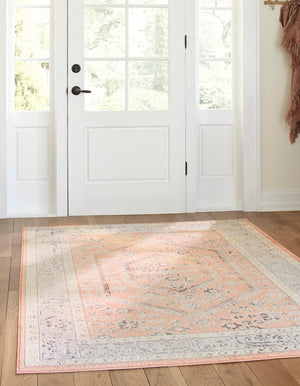 Rose 5' x 8' Aurelia Rectangle Area Rug 100% Polypropylene & Jute Backing Living Dining Room Bedroom Office Traditional Carpet for Sale at Rug Engine