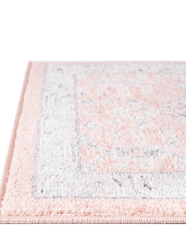 Rose 2' x 6' Aurelia Runner Area Rug 100% Polypropylene & Jute Backing Living Dining Room Bedroom Office Traditional Carpet for Sale at Rug Engine