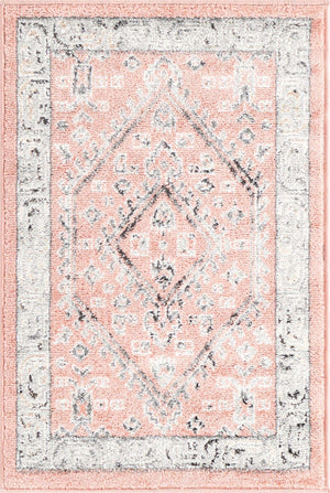 Rose 2' x 3' Aurelia Rectangle Area Rug 100% Polypropylene & Jute Backing Living Dining Room Bedroom Office Traditional Carpet for Sale at Rug Engine