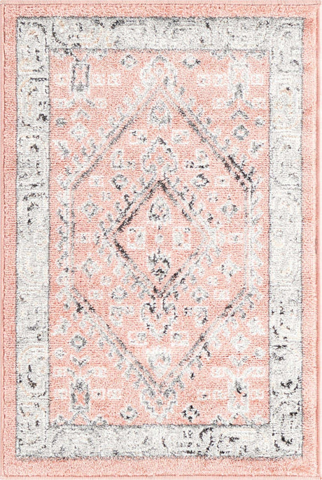 Rose 2' x 3' Aurelia Rectangle Area Rug 100% Polypropylene & Jute Backing Living Dining Room Bedroom Office Traditional Carpet for Sale at Rug Engine