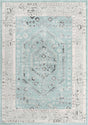Aqua 10' x 14' Aurelia Rectangle Area Rug 100% Polypropylene & Jute Backing Living Dining Room Bedroom Office Traditional Carpet for Sale at Rug Engine