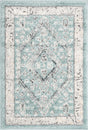 Aqua 2' x 3' Aurelia Rectangle Area Rug 100% Polypropylene & Jute Backing Living Dining Room Bedroom Office Traditional Carpet for Sale at Rug Engine