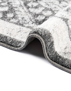 Charcoal 4' x 6' Aurelia Oval Area Rug 100% Polypropylene & Jute Backing Living Dining Room Bedroom Office Traditional Carpet for Sale at Rug Engine