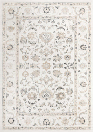Ivory 10' x 14' Aurelia Rectangle Area Rug 100% Polypropylene & Jute Backing Living Dining Room Bedroom Office Traditional Carpet for Sale at Rug Engine