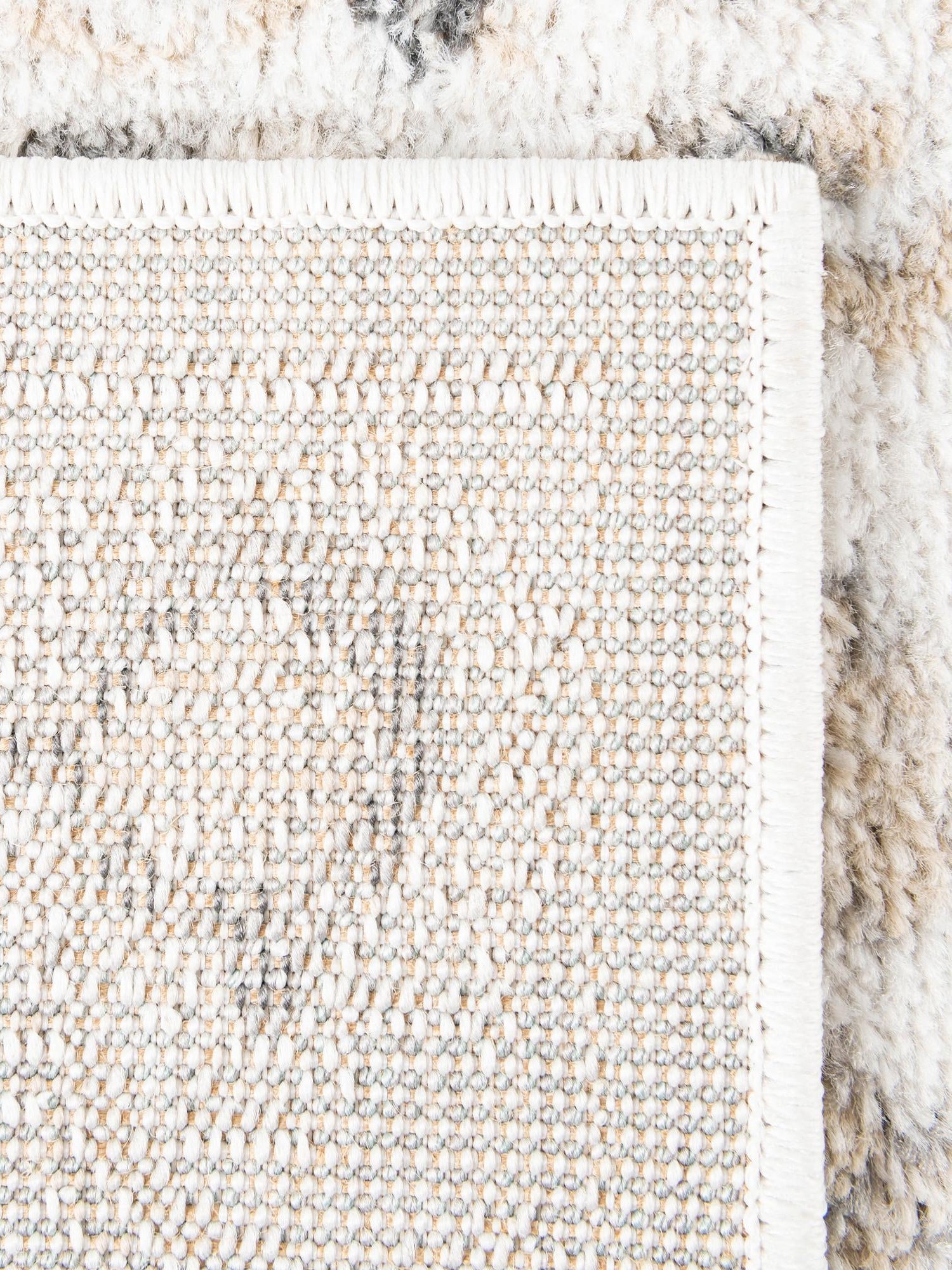 Ivory 6' x 9' Aurelia Rectangle Area Rug 100% Polypropylene & Jute Backing Living Dining Room Bedroom Office Traditional Carpet for Sale at Rug Engine