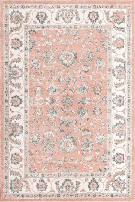 Rose 6' x 9' Aurelia Rectangle Area Rug 100% Polypropylene & Jute Backing Living Dining Room Bedroom Office Traditional Carpet for Sale at Rug Engine