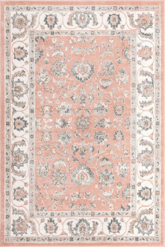 Rose 6' x 9' Aurelia Rectangle Area Rug 100% Polypropylene & Jute Backing Living Dining Room Bedroom Office Traditional Carpet for Sale at Rug Engine