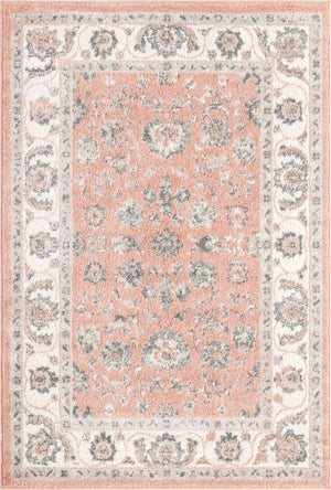 Rose 4' x 6' Aurelia Rectangle Area Rug 100% Polypropylene & Jute Backing Living Dining Room Bedroom Office Traditional Carpet for Sale at Rug Engine