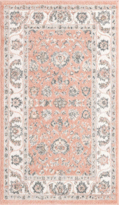 Rose 3' x 5' 3 Aurelia Rectangle Area Rug 100% Polypropylene & Jute Backing Living Dining Room Bedroom Office Traditional Carpet for Sale at Rug Engine