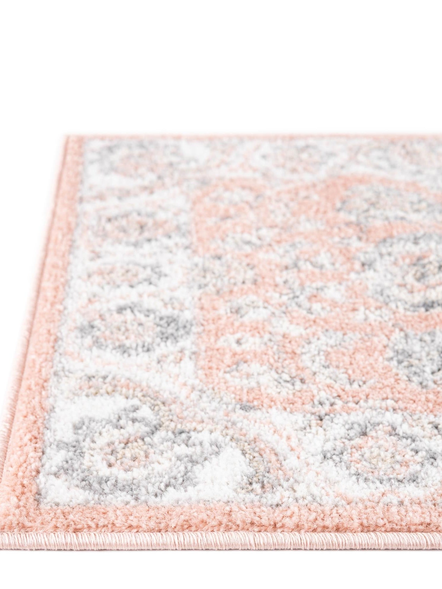 Rose 2' 7 x 12' Aurelia Runner Area Rug 100% Polypropylene & Jute Backing Living Dining Room Bedroom Office Traditional Carpet for Sale at Rug Engine