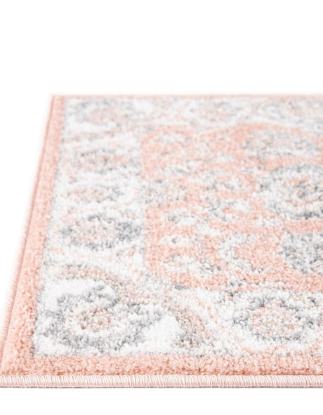 Rose 2' 7 x 12' Aurelia Runner Area Rug 100% Polypropylene & Jute Backing Living Dining Room Bedroom Office Traditional Carpet for Sale at Rug Engine