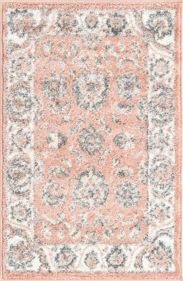 Rose 2' x 3' Aurelia Rectangle Area Rug 100% Polypropylene & Jute Backing Living Dining Room Bedroom Office Traditional Carpet for Sale at Rug Engine