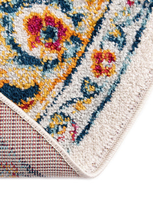 Multicolor 7' 10 x 10' Aurelia Oval Area Rug 100% Polypropylene & Jute Backing Living Dining Room Bedroom Office Traditional Carpet for Sale at Rug Engine