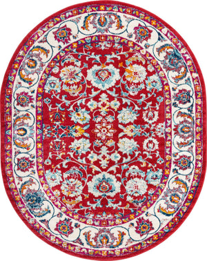 Magenta 7' 10 x 10' Aurelia Oval Area Rug 100% Polypropylene & Jute Backing Living Dining Room Bedroom Office Traditional Carpet for Sale at Rug Engine