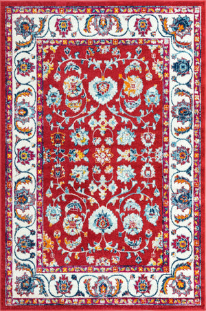 Magenta 6' x 9' Aurelia Rectangle Area Rug 100% Polypropylene & Jute Backing Living Dining Room Bedroom Office Traditional Carpet for Sale at Rug Engine