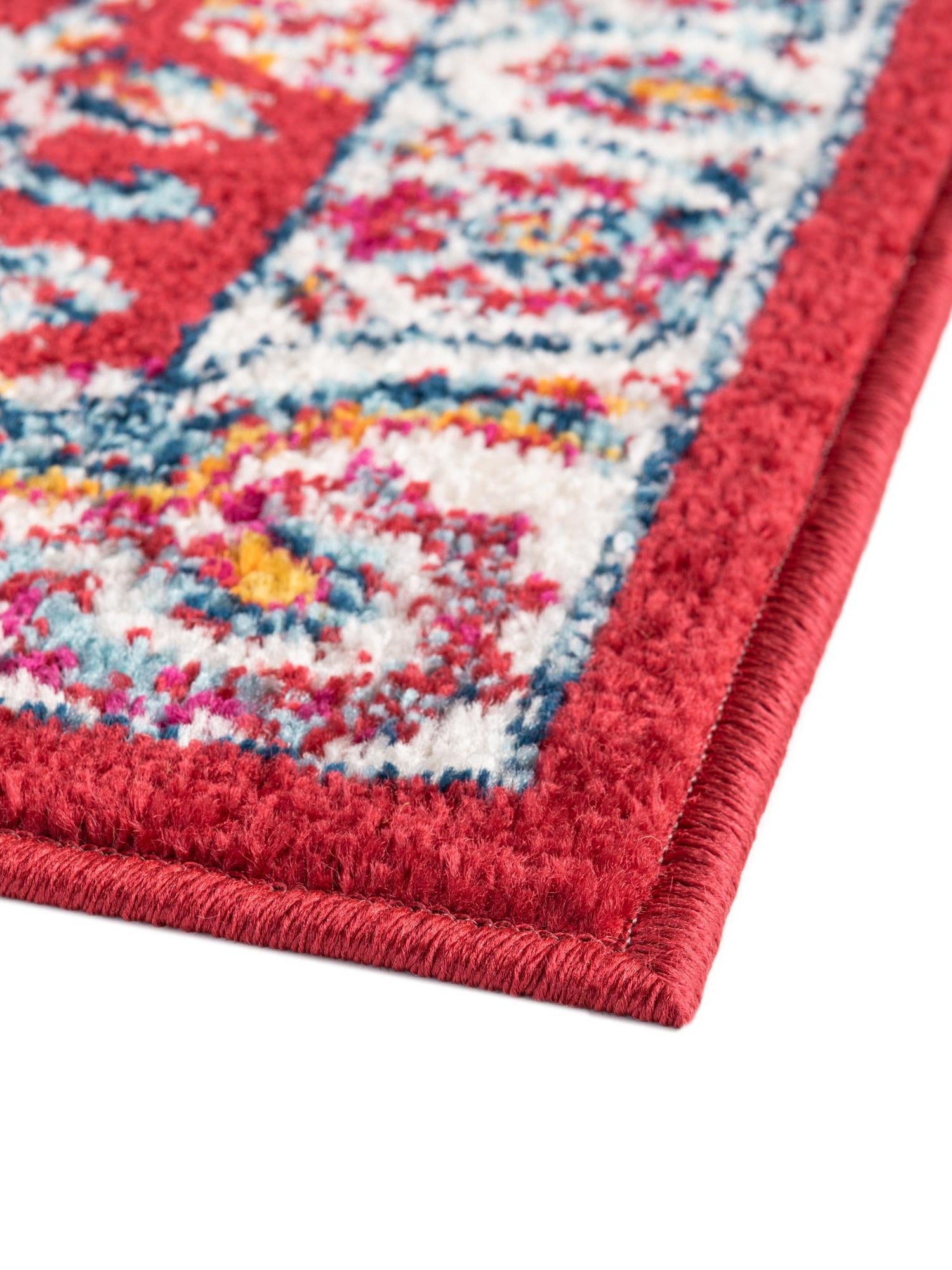 Magenta 7' 10 x 7' 10 Aurelia Square Area Rug 100% Polypropylene & Jute Backing Living Dining Room Bedroom Office Traditional Carpet for Sale at Rug Engine