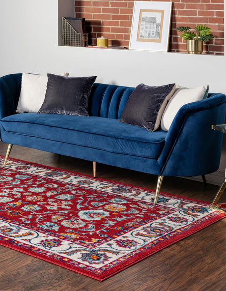 Magenta 7' 10 x 10' Aurelia Rectangle Area Rug 100% Polypropylene & Jute Backing Living Dining Room Bedroom Office Traditional Carpet for Sale at Rug Engine