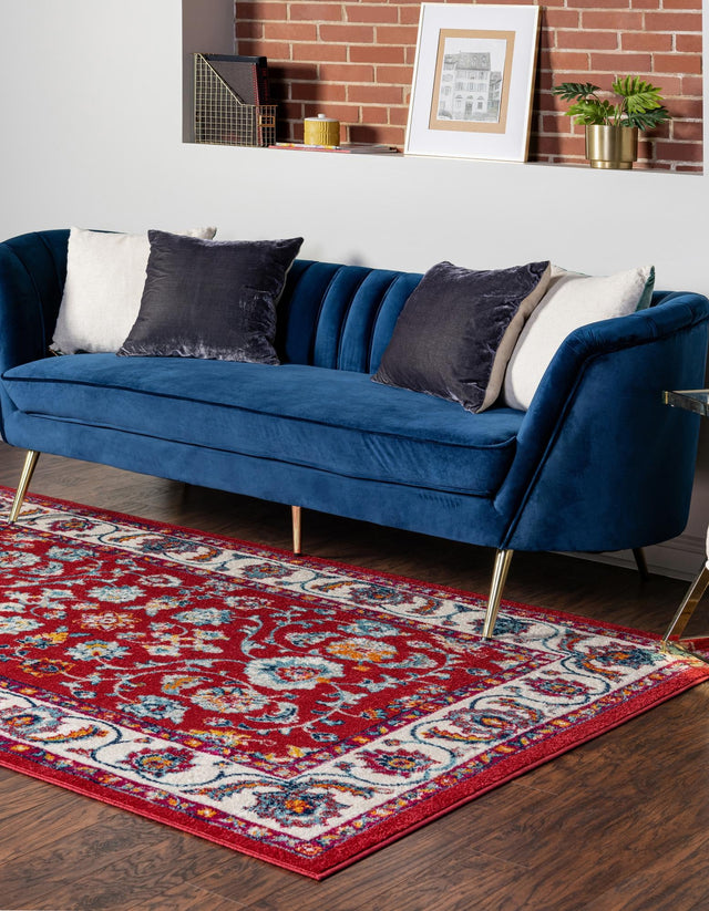 Magenta 7' 10 x 10' Aurelia Rectangle Area Rug 100% Polypropylene & Jute Backing Living Dining Room Bedroom Office Traditional Carpet for Sale at Rug Engine