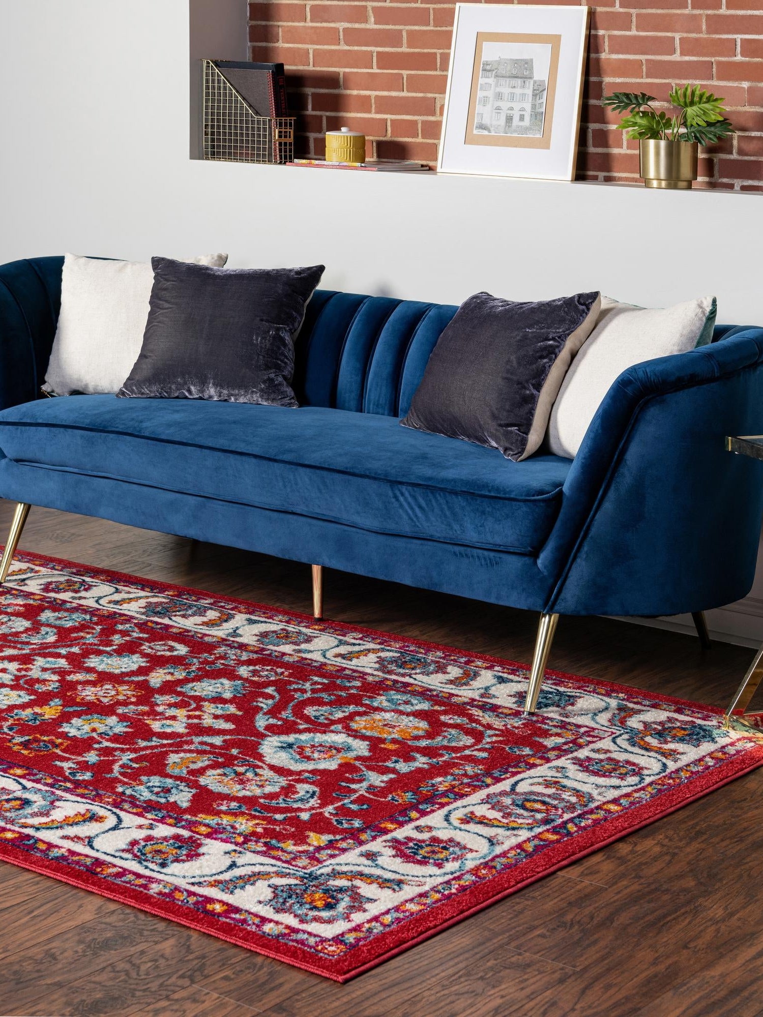 Magenta 10' x 13' Aurelia Rectangle Area Rug 100% Polypropylene & Jute Backing Living Dining Room Bedroom Office Traditional Carpet for Sale at Rug Engine