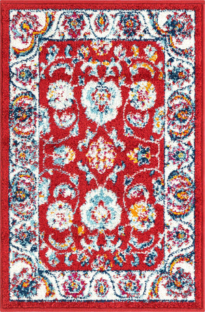 Magenta 2' x 3' Aurelia Rectangle Area Rug 100% Polypropylene & Jute Backing Living Dining Room Bedroom Office Traditional Carpet for Sale at Rug Engine