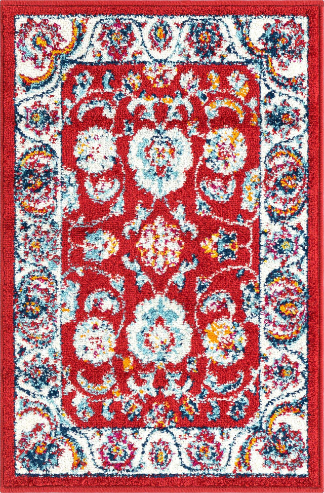 Magenta 2' x 3' Aurelia Rectangle Area Rug 100% Polypropylene & Jute Backing Living Dining Room Bedroom Office Traditional Carpet for Sale at Rug Engine