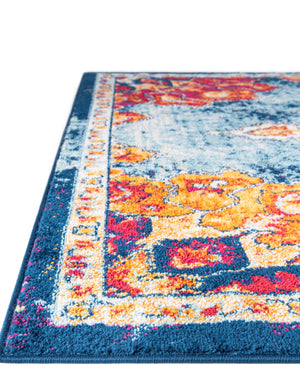Multicolor 10' x 13' Parker Rectangle Area Rug Traditional Motif Classic Design Stain Resistant Carpet for Living, Dining, Bedrooms, Kitchen, Office for Sale at Rug Engine