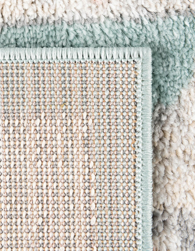 Aqua 2' x 3' Parker Rectangle Area Rug Traditional Motif Classic Design Stain Resistant Carpet for Living, Dining, Bedrooms, Kitchen, Office for Sale at Rug Engine