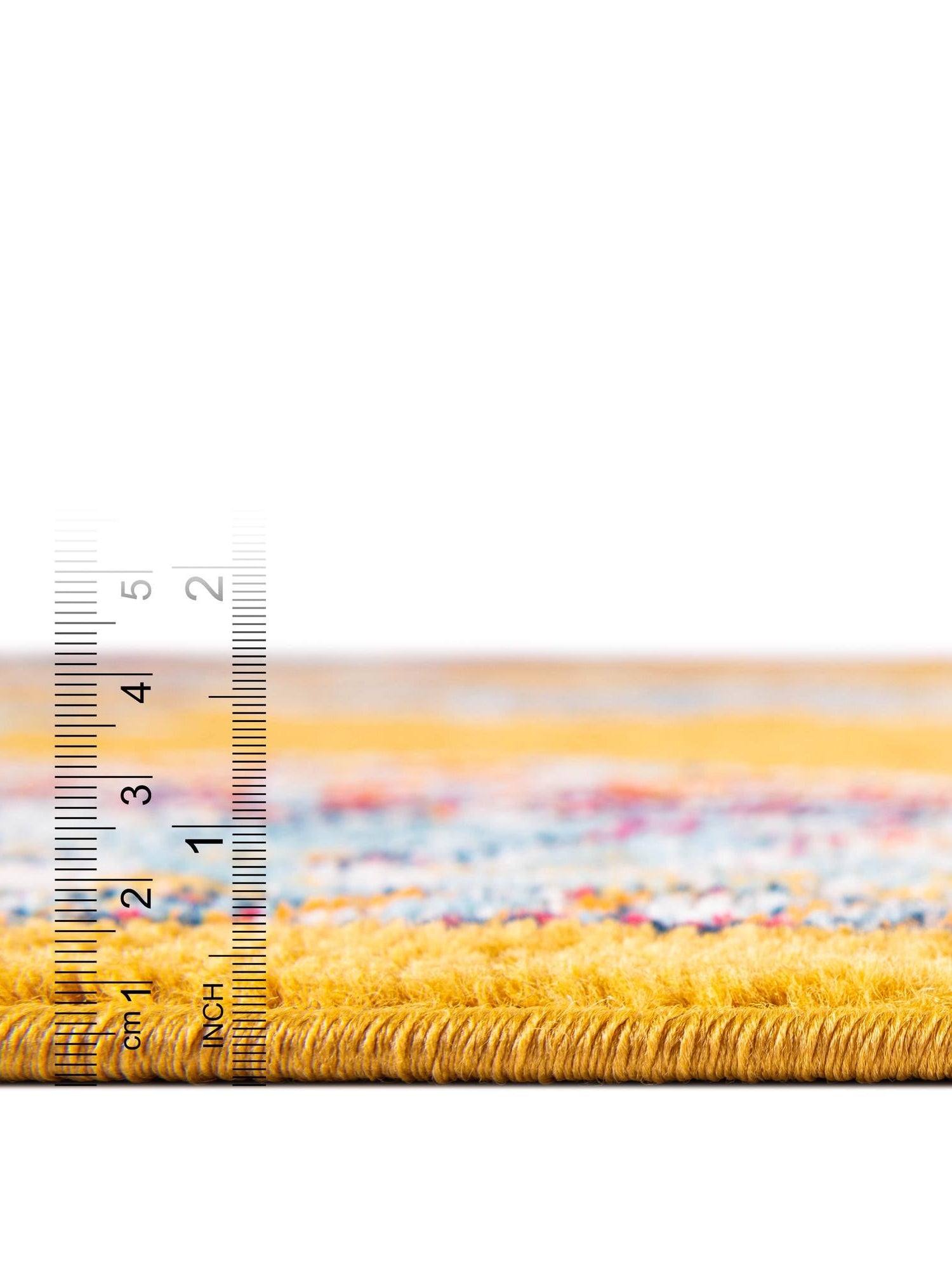 Yellow 5' x 8' Parker Oval Area Rug Traditional Motif Classic Design Stain Resistant Carpet for Living, Dining, Bedrooms, Kitchen, Office for Sale at Rug Engine