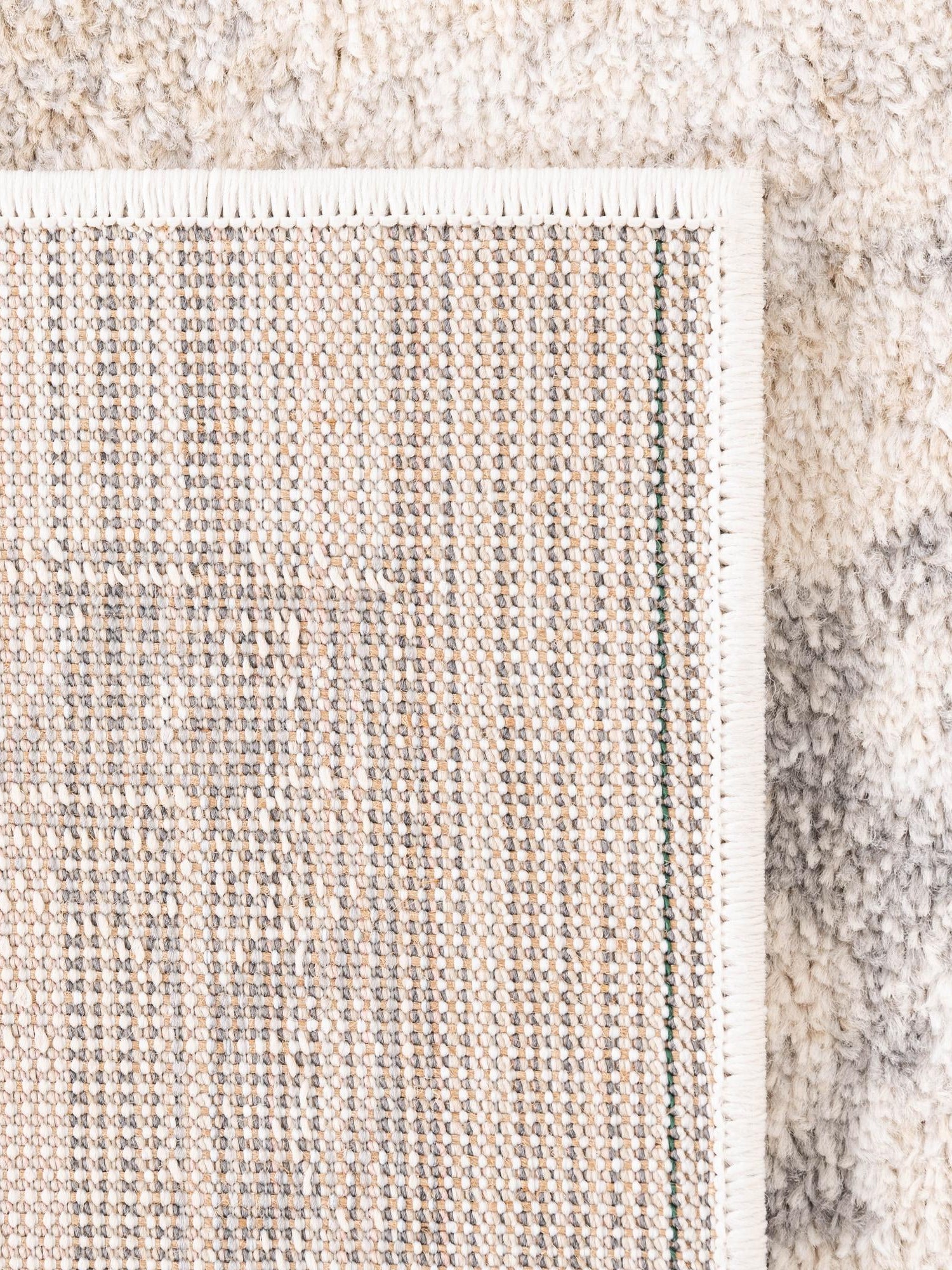 Ivory 9' x 12' Parker Rectangle Area Rug Traditional Motif Classic Design Stain Resistant Carpet for Living, Dining, Bedrooms, Kitchen, Office for Sale at Rug Engine